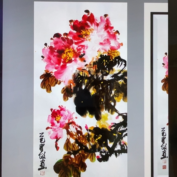 国画张圣敏先生纯手绘作品