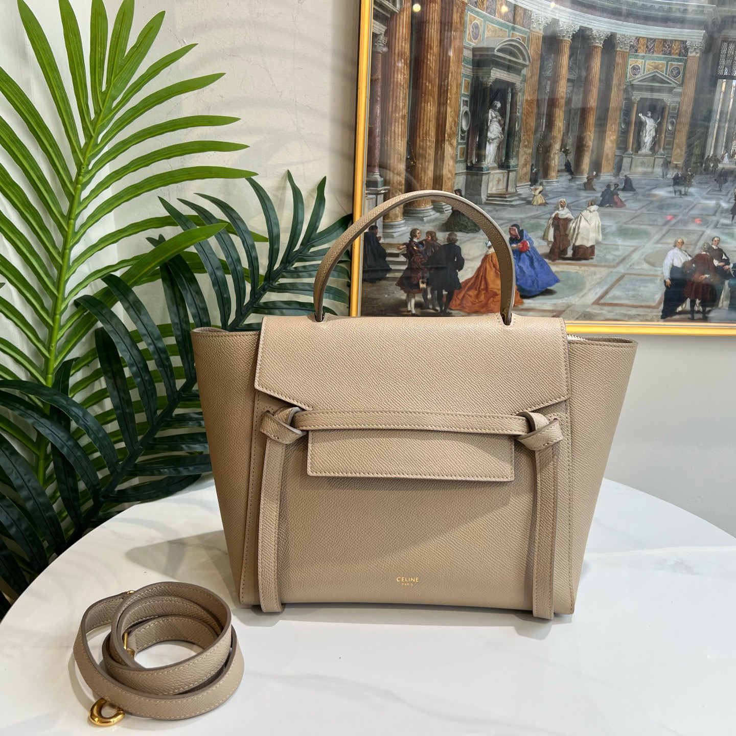 95新 Celine/思琳 御古屋/11774/micro鲶鱼斜挎包 24cm