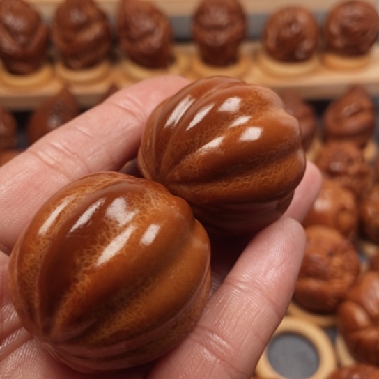 橄榄核手串/手链不**忘福瓜一对