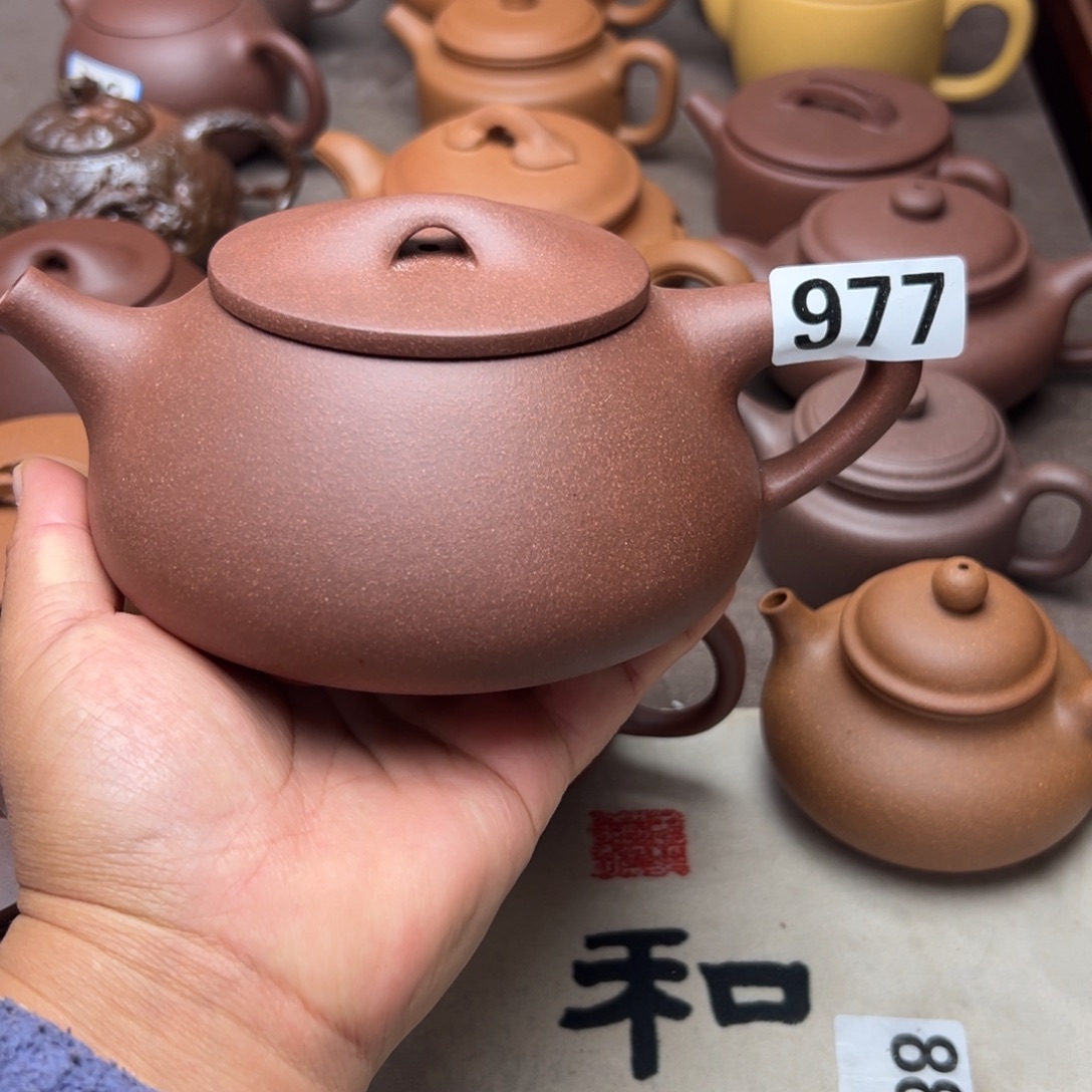 荣***厂茶壶紫砂紫泥半手工550cc左右瑕疵