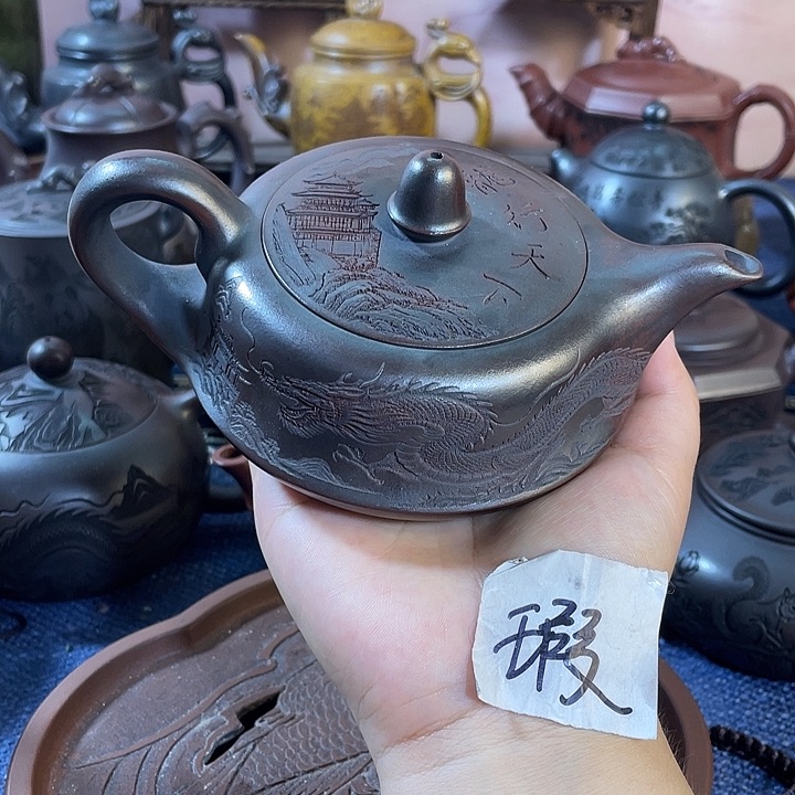 茶壶紫砂瑕疵紫砂茶具