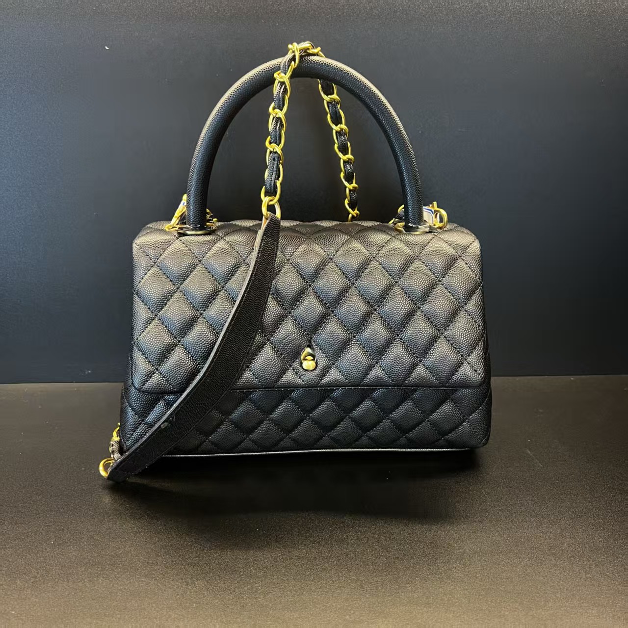 C07【香】拉链优雅风搭扣托特包相关配件