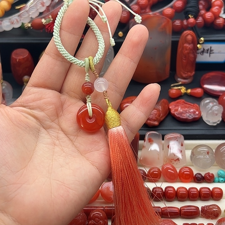 南红玛瑙未镶嵌配饰