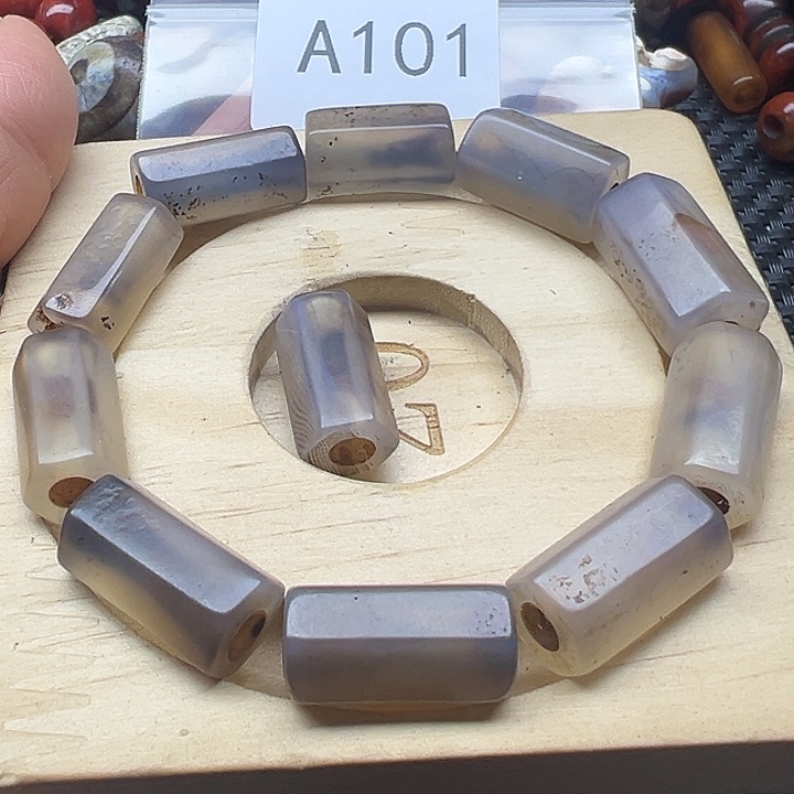 玛瑙/玉髓未镶嵌手链