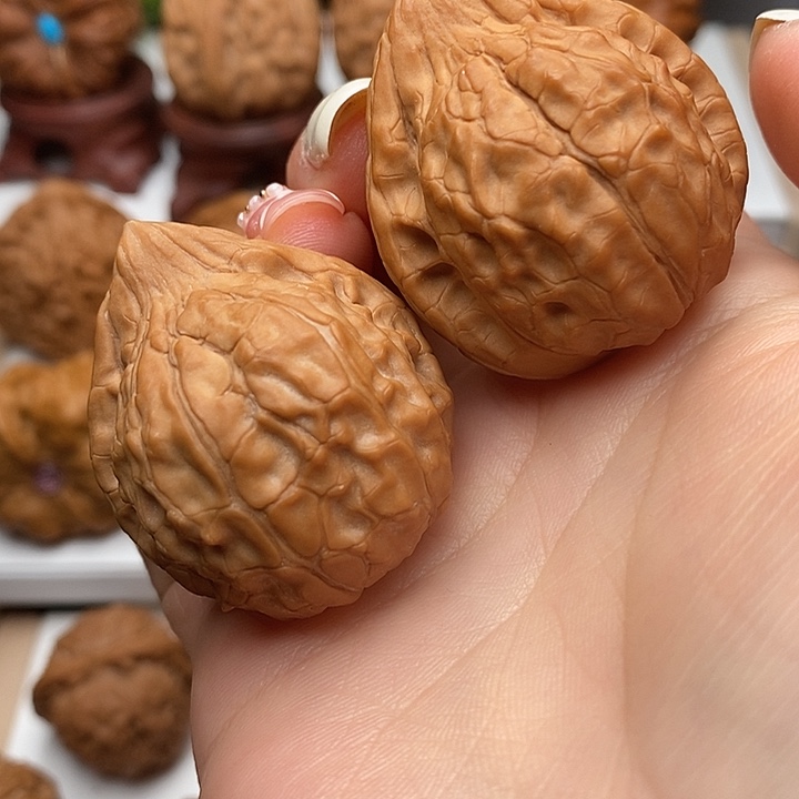 文玩核桃把件龟甲纹