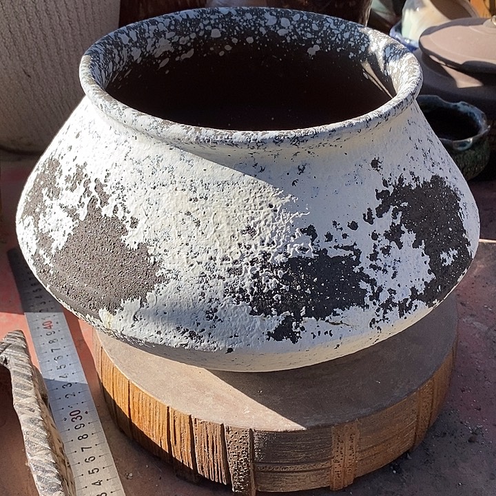 花盆紫砂口19深18飞碟