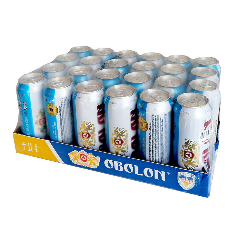 乌克兰原装进口奥伯龙小麦啤酒整箱500ml*24罐精酿啤酒
