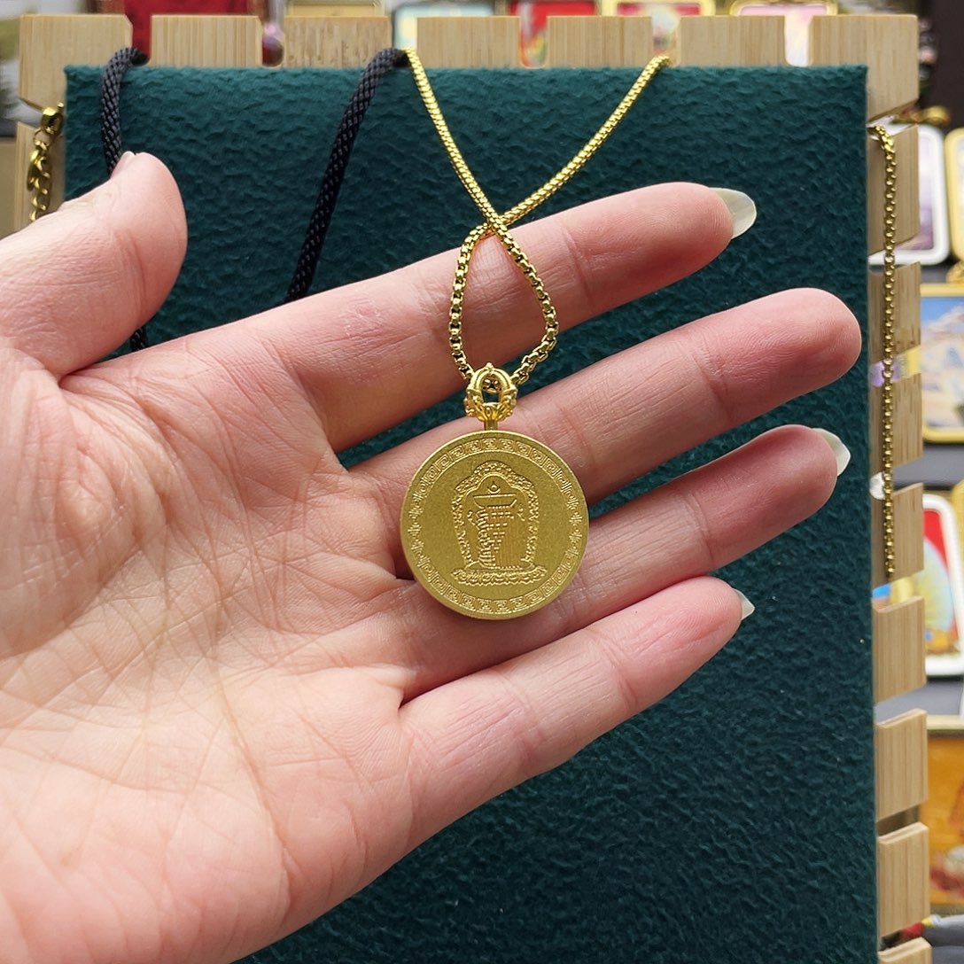 吊坠出***路唐卡的制作方法与技巧第二