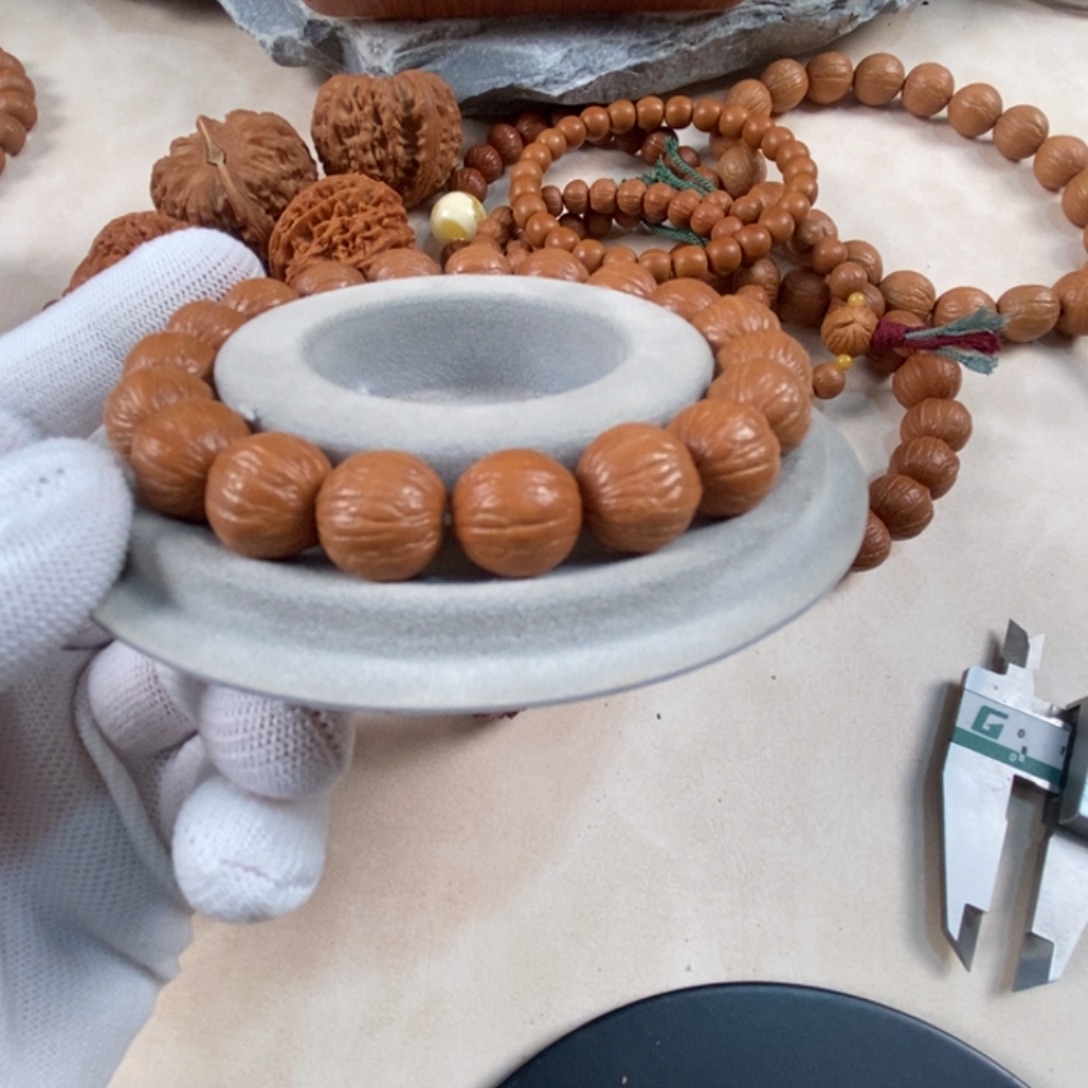 皓***。猴头核桃吊坠三维同尺聚宝盆13小