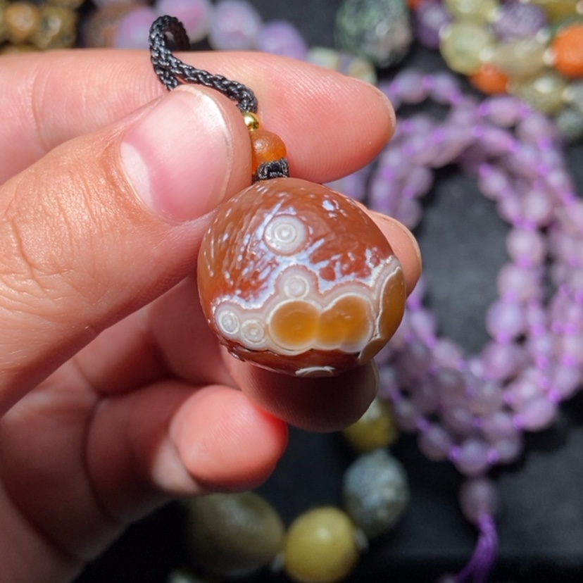 【闪购商品】玛瑙/玉髓项圈合金