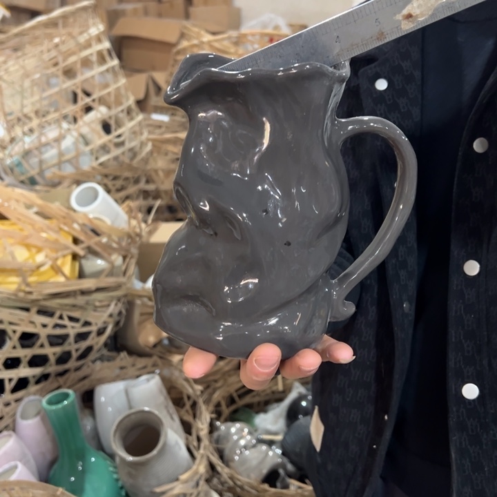 摆件高20口10公分微瑕捡漏