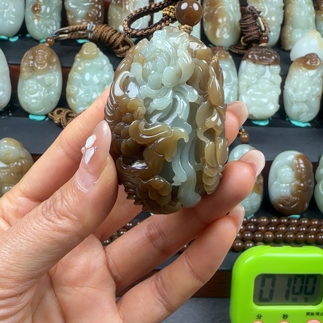 和田玉挂件未镶嵌顾***你