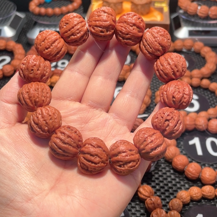 文玩核桃手串核桃手串磨盘2.2尺寸全品
