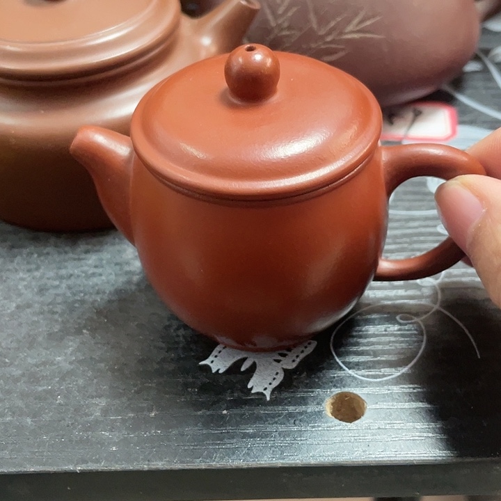 紫砂茶壶微瑕壶高汉瓦100cc