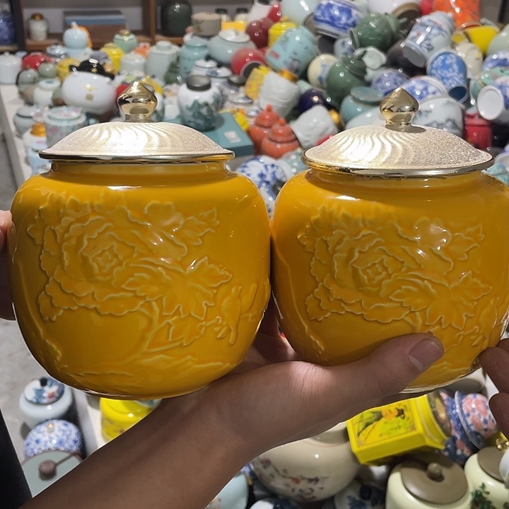 陶瓷罐茶叶罐密封罐