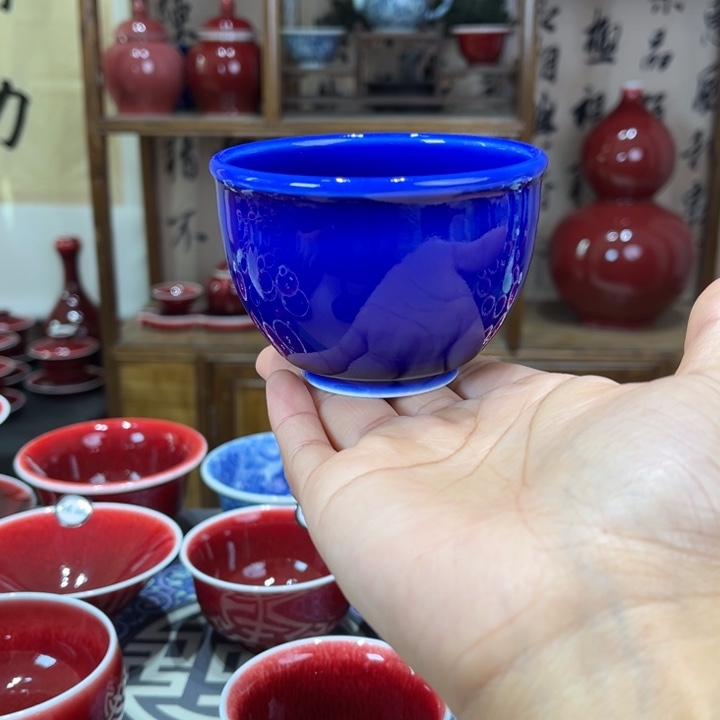 景德镇陶瓷原矿釉水大缸杯