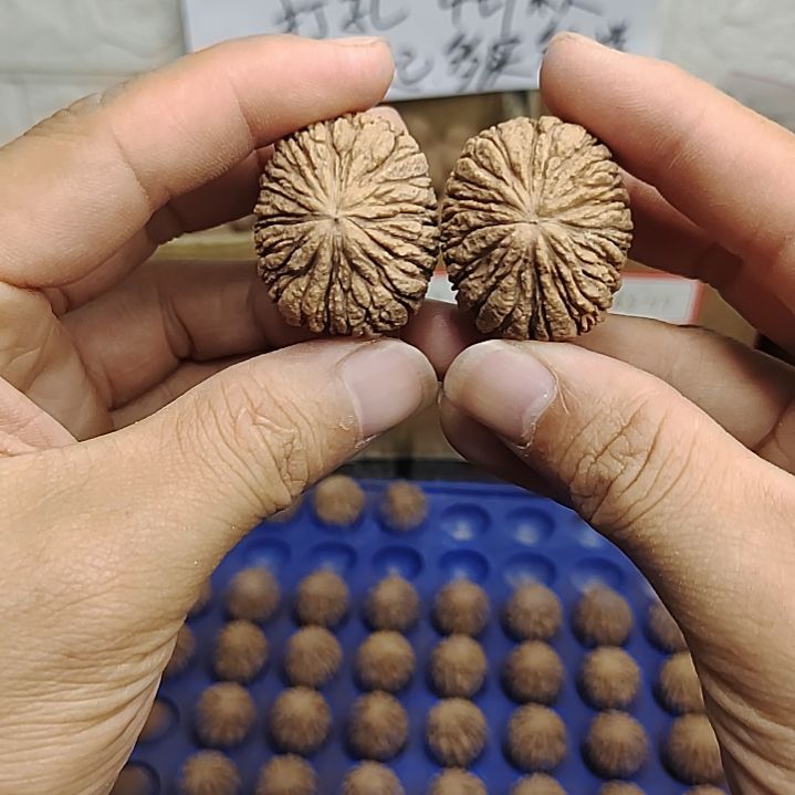 手串猴头核桃嵇*尐猴头手把件