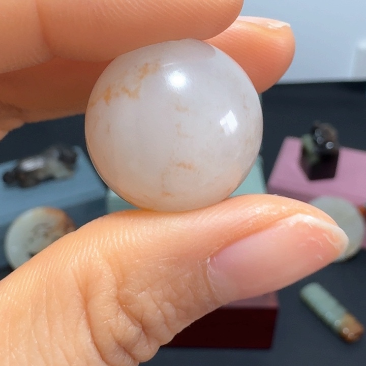 和田玉颈饰未镶嵌奥**l