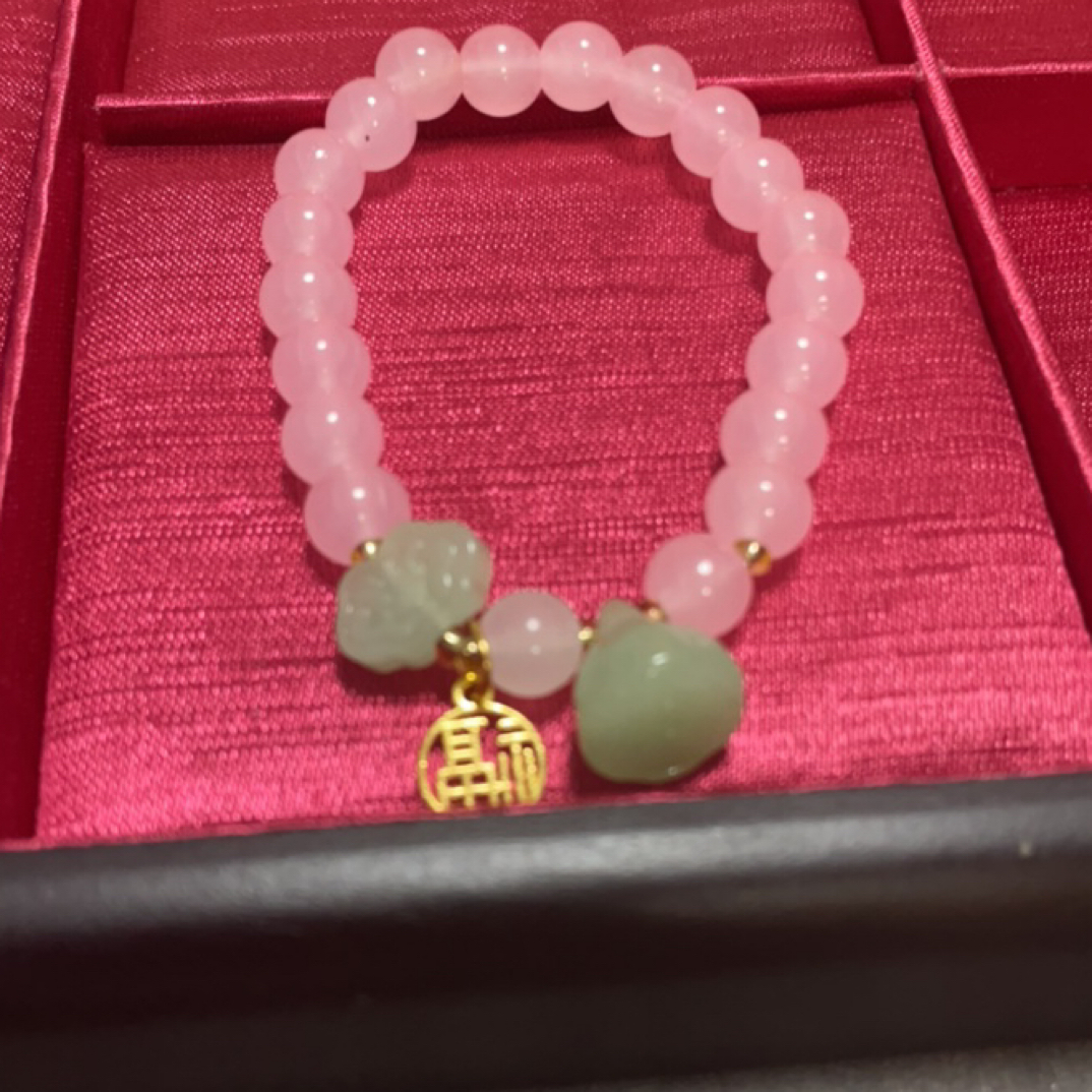 铜合金手链 莲蓬福牌手链国风A192