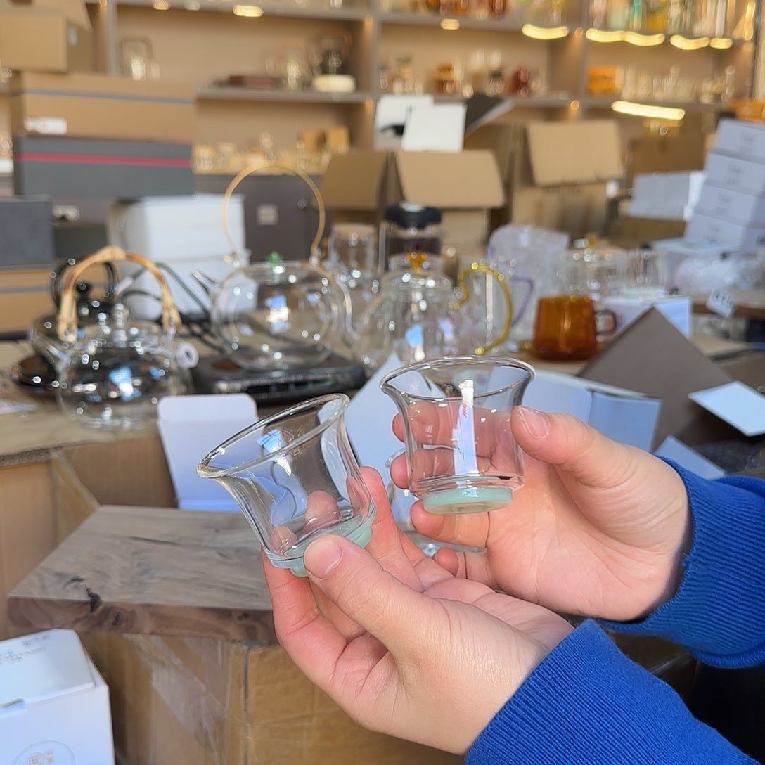 514高硼硅玻璃主人杯两只