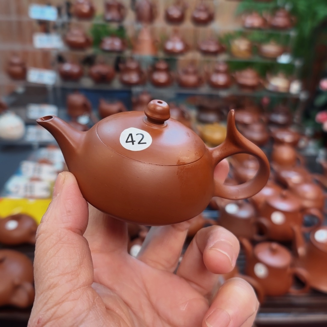 朱泥茶壶朱泥茶壶微瑕50C