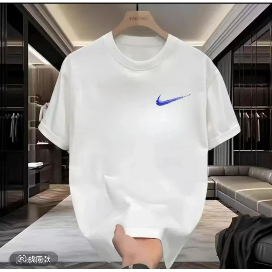 F【一折粉丝福利】潮牌短袖T恤百搭简约夏季男女同款