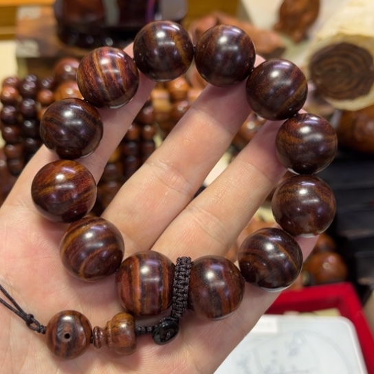 黄花梨/降香黄檀手串/手链黄花梨