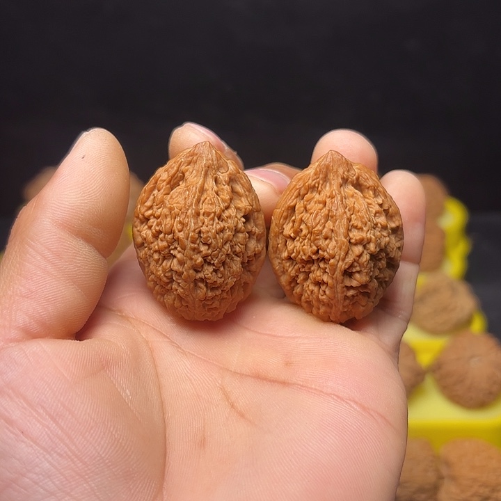 文玩核桃把件大蒜头34尺2