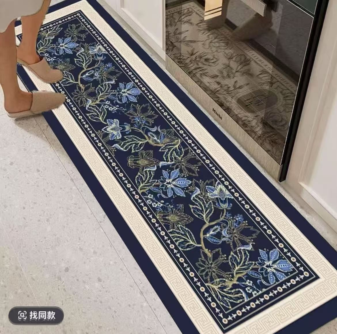 E57【60*200】硅藻泥厨房吸水吸油防滑卫生间浴室吸水垫