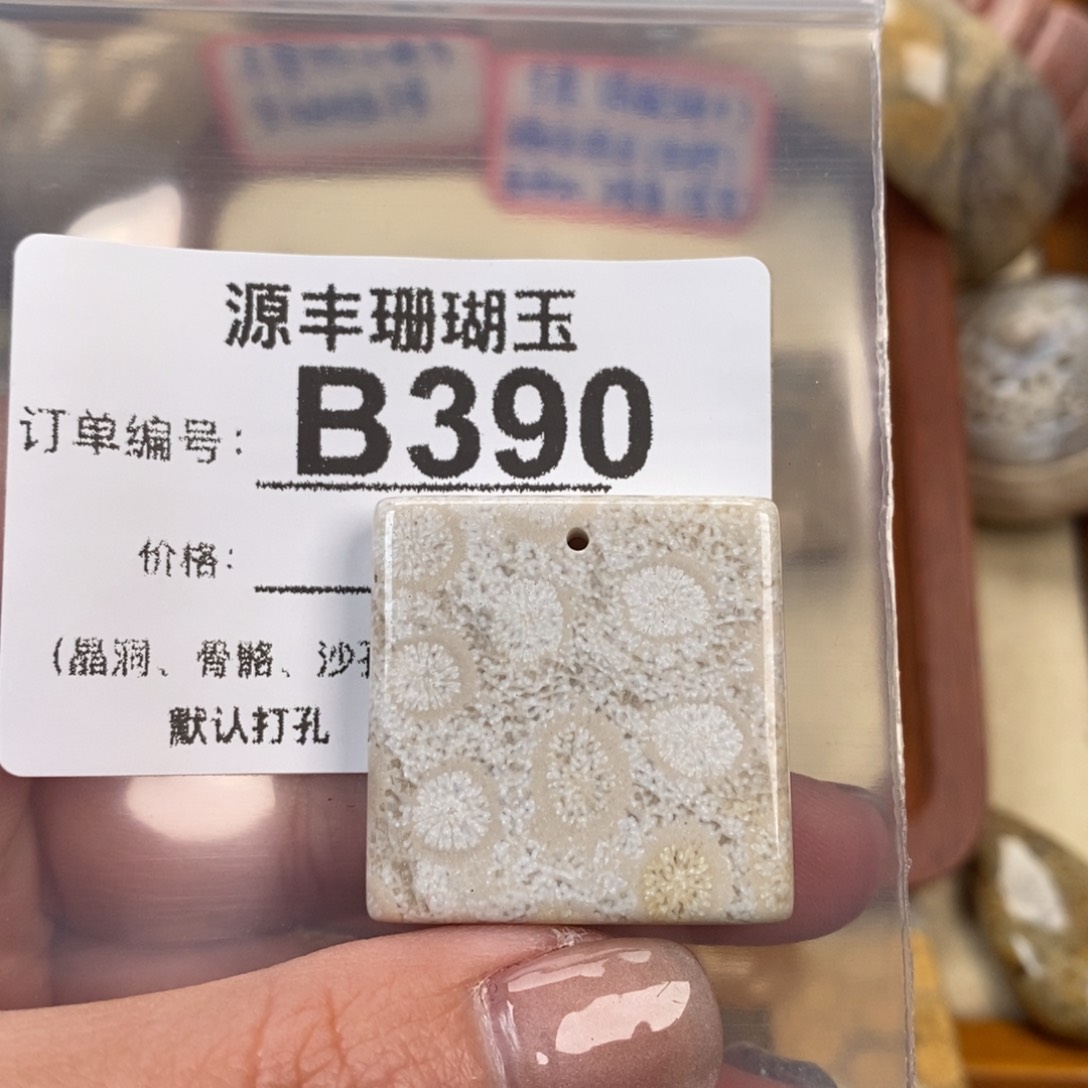 硅化玉颈饰未镶嵌L*-