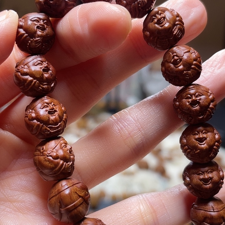 橄榄核吊坠龙纹桃核 财迷