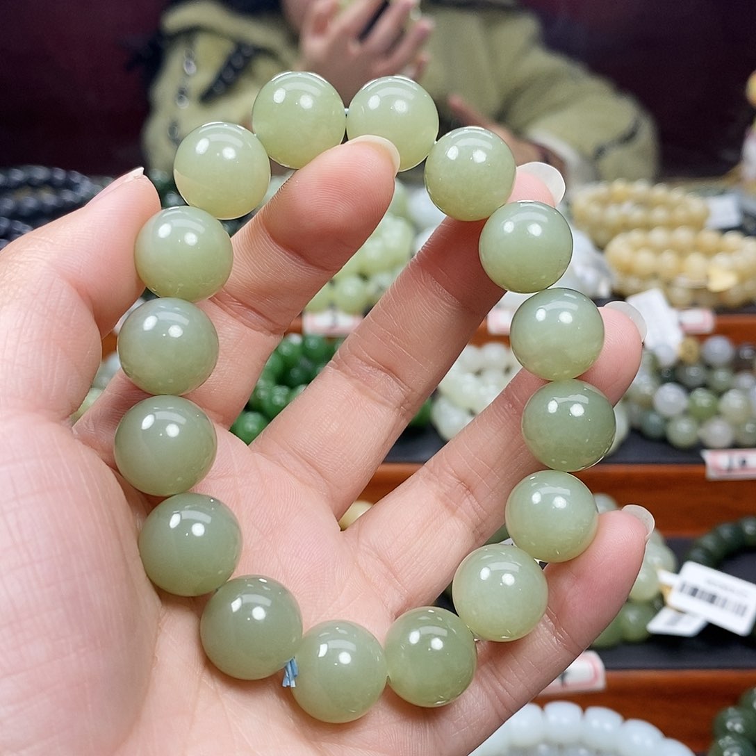 和田玉手链未镶嵌