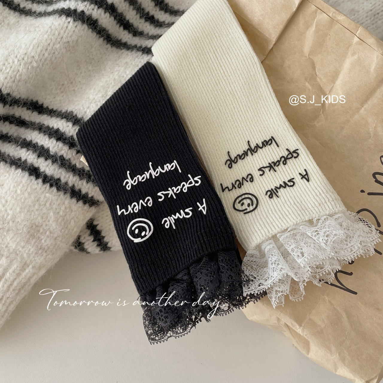 韩版儿童无痕筒袜