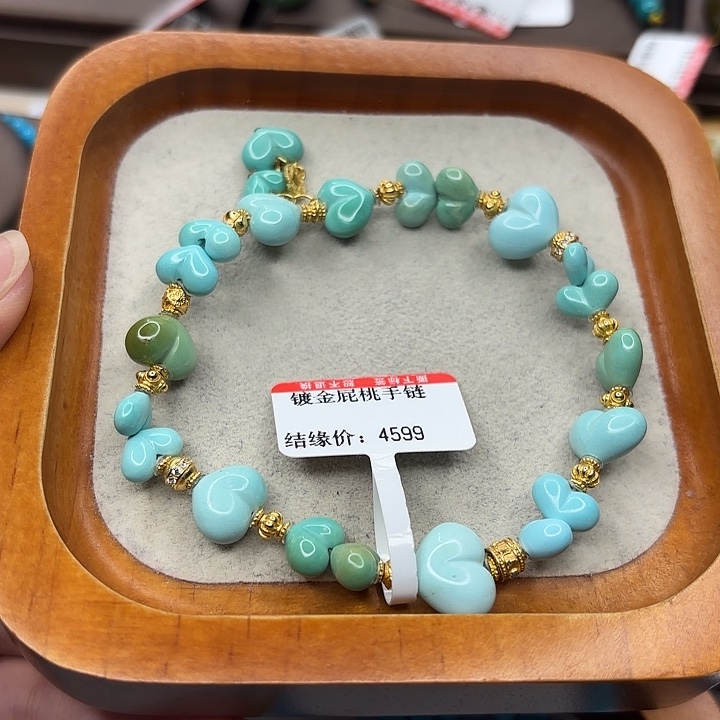 未镶嵌绿松石手串