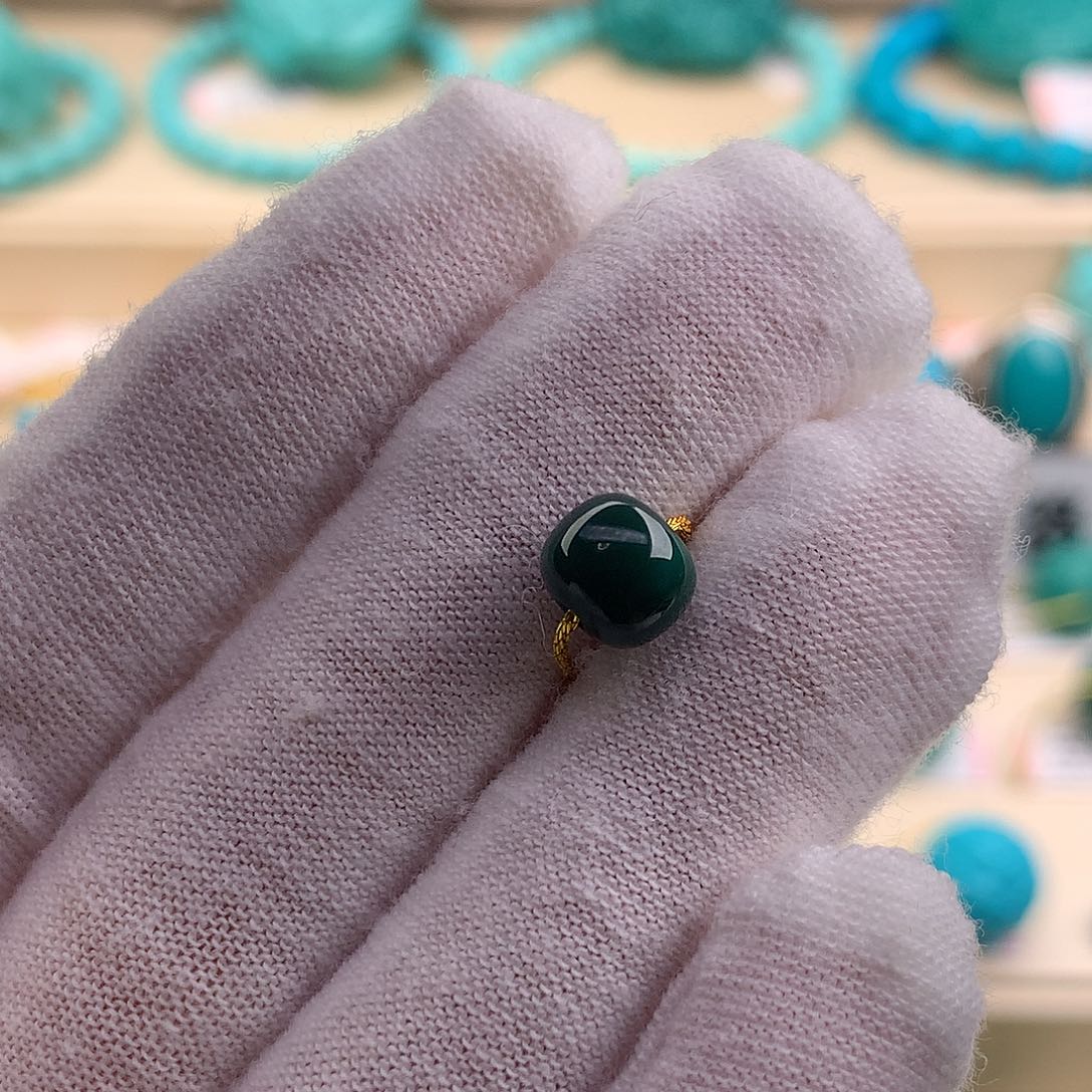 绿松石珠宝奇石未镶嵌7.2−6