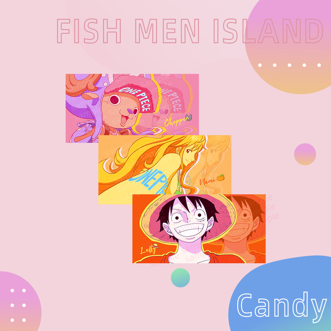 【鱼人岛】海贼王One Piece冰箱贴/二创动漫磁吸摆件