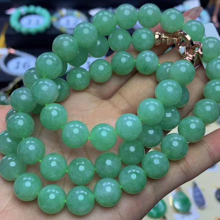 翡翠手链未镶嵌翡翠11+