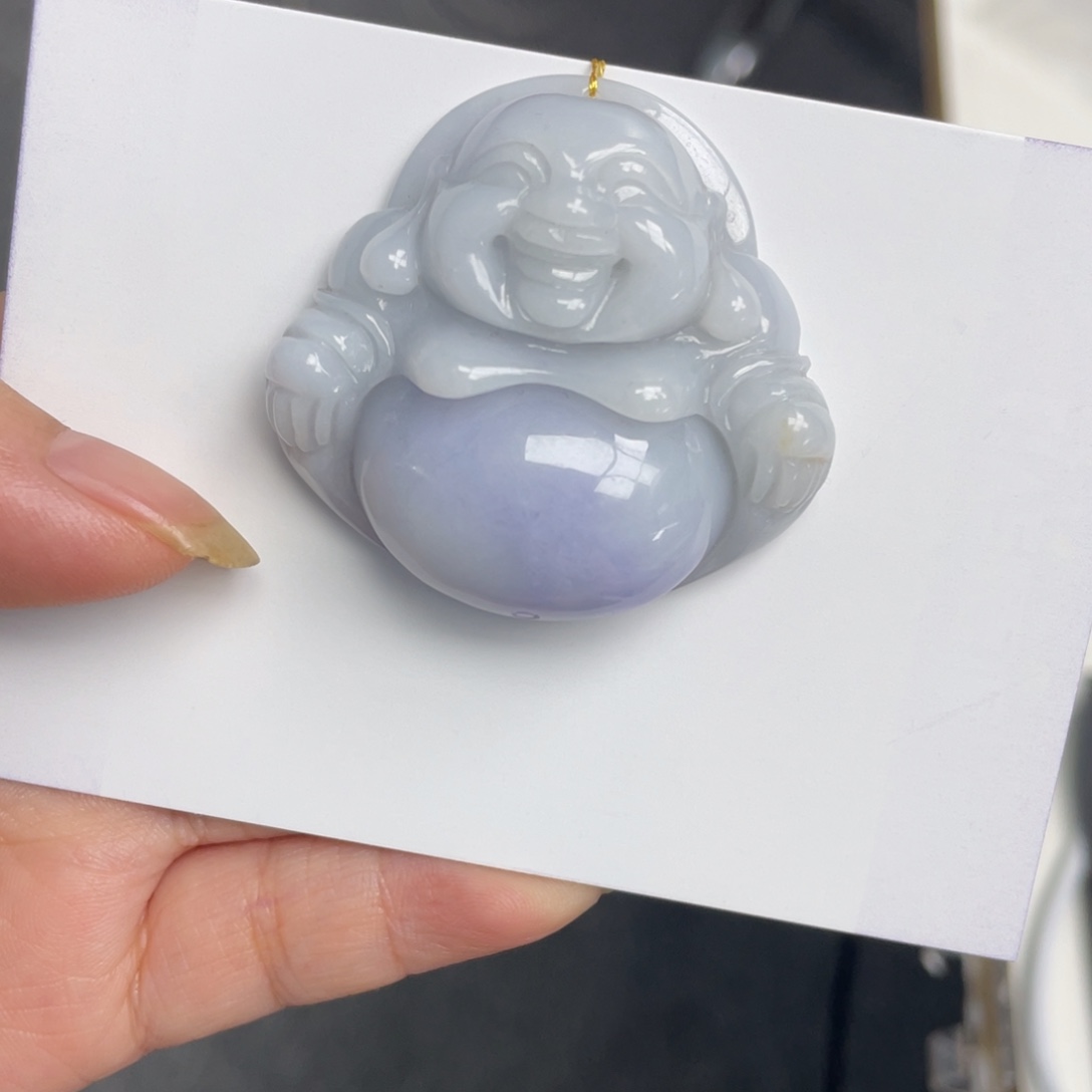 颈饰未镶嵌翡翠佛公