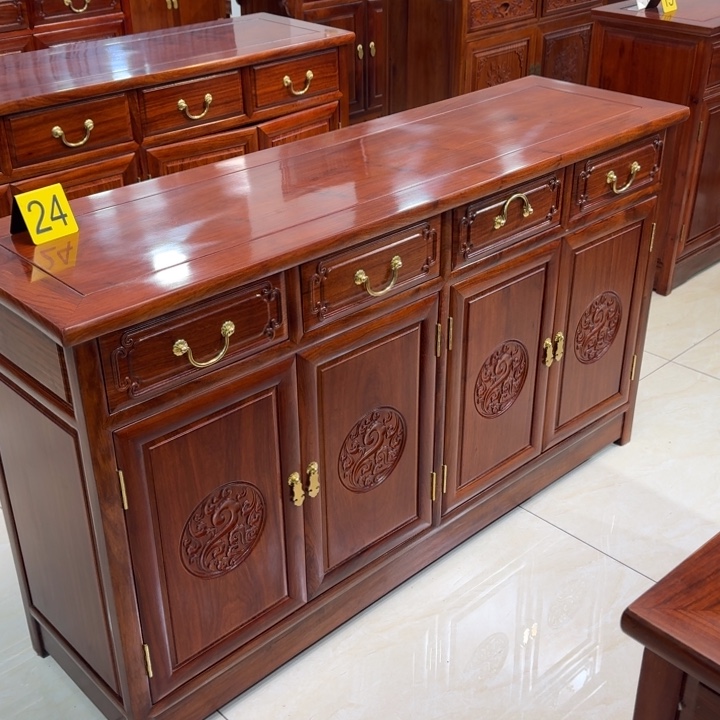 花梨木类储物柜刺猬餐边柜138.40.80