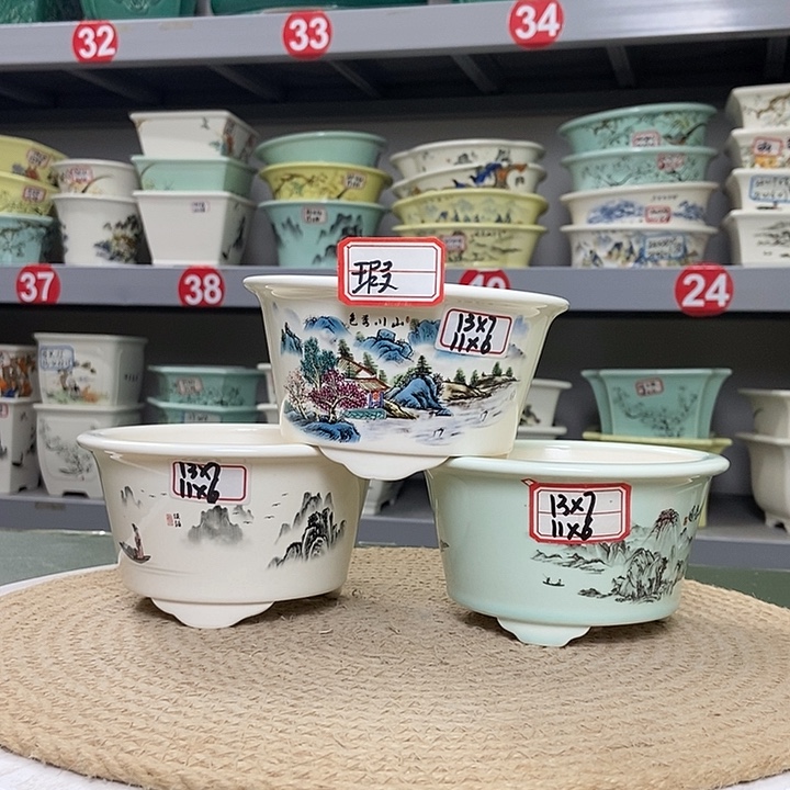 紫砂紫砂花盆0808