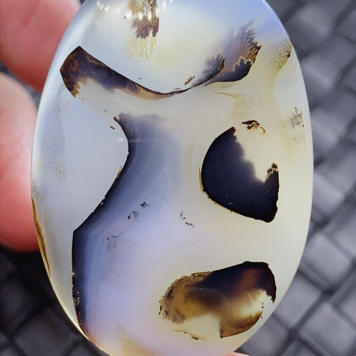 玛瑙/玉髓吊坠(不含链)未镶嵌石*