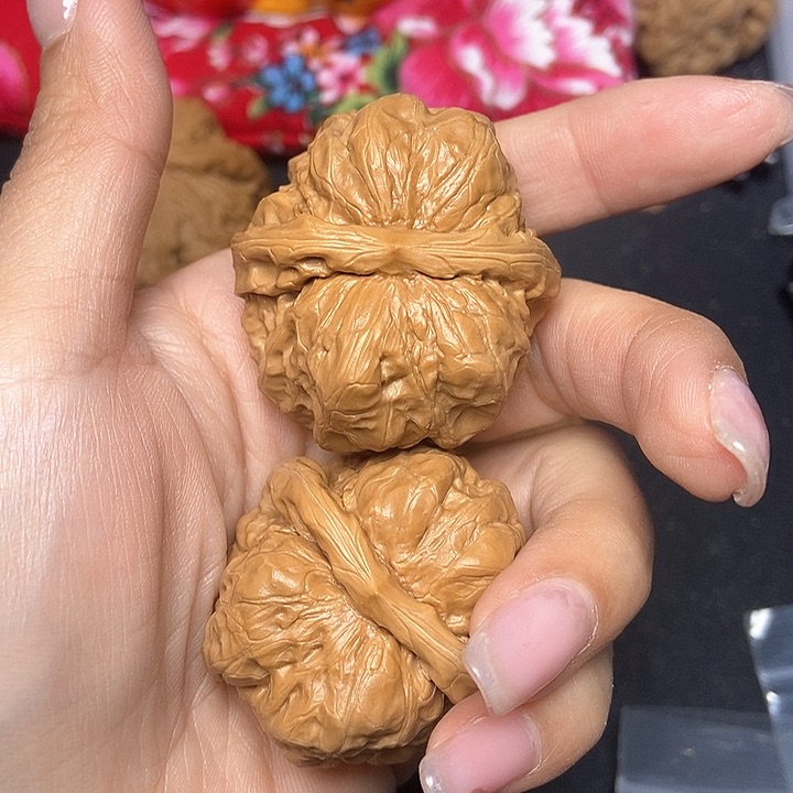 文玩核桃把件呼**呦39蛤蟆头