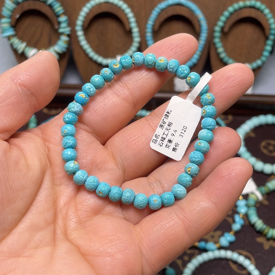 绿松石未镶嵌珠宝奇石007