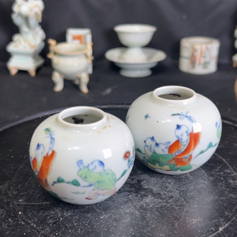 瓷***珍单纯釉的一个小盏