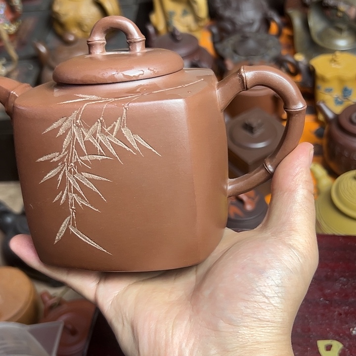 茶壶紫砂原矿紫砂壶