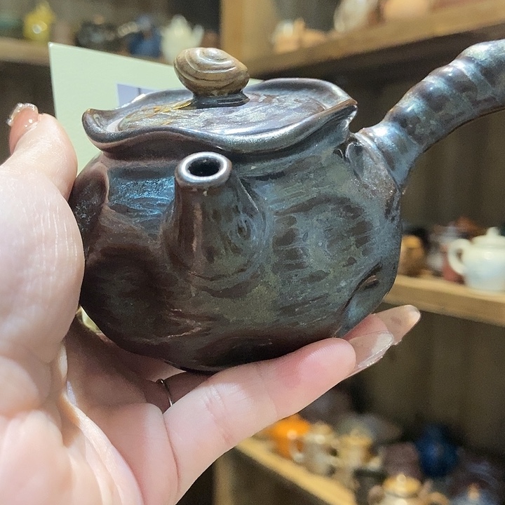 柴烧老岩泥高端茶器