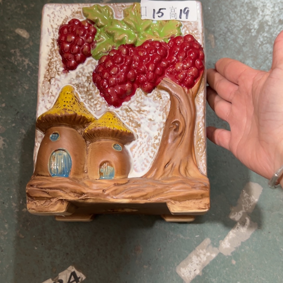 花盆，拍满20发货，退款拉黑