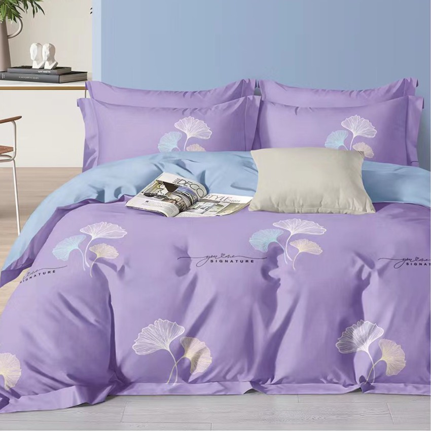 【情叶紫】2.5米棉布全棉加厚学生宿舍大床单亲肤印花床上用品被罩