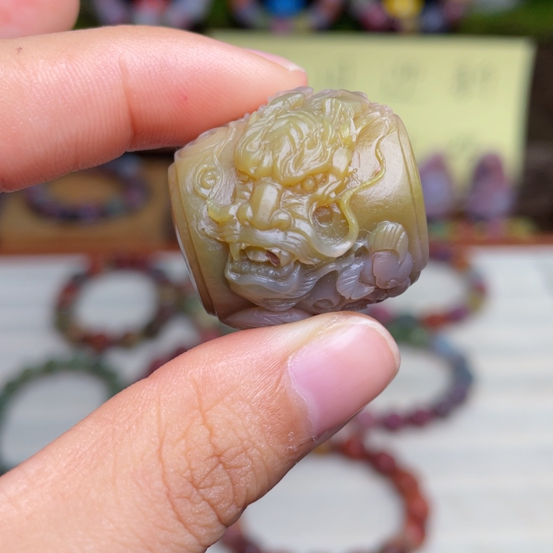 玛瑙/玉髓珠宝半成品未镶嵌盐源玛瑙