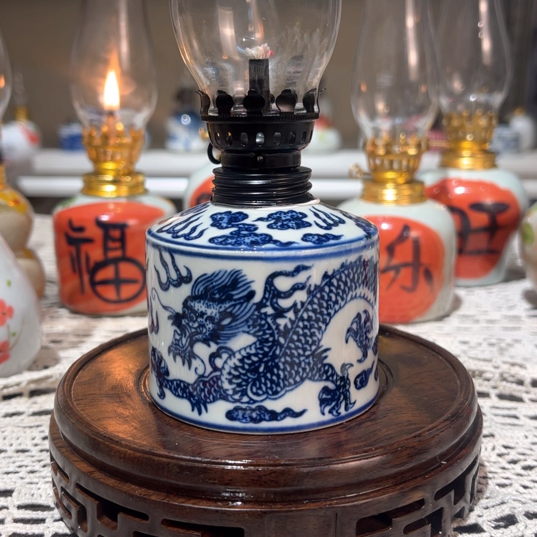 摆件景德镇手工香薰灯